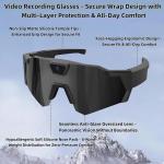 HD Smart Camera Glasses for Outdoor Sports