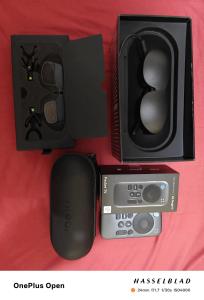 Nreal Light AR  Glasses Micro OLED Screen + Android Pocket TV Handheld device. 
