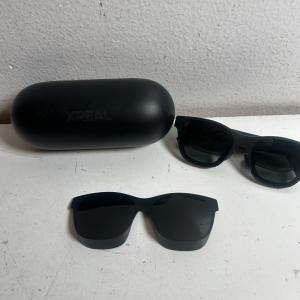 XREAL Air 2 Pro Black Full Rim AR Glasses with Travel Case - For Parts