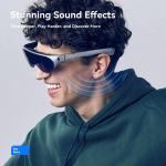 Air Silver AR Glasses, 79g Augmented Reality Smart Glasses, 120" HD Virtual S...