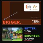 VITURE Pro XR/AR Glasses 135" 120Hz 1000Nits Display Harman Audio Electrochromic