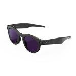Oakley Meta HSTN, Black | Smart AI Glasses for Men, Women - Performance for Sports, Athletes — Camera, Audio, Video — 8 Hour Battery — 3K HD Resolution — Amethyst Transitions® Lenses