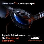Pro XR/AR Glasses, 135" 120Hz 1000Nits Display, Harman Audio,Electrochromic F...