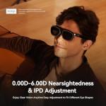 Rokid AR Spatial Video Glasses with 3-Screen Display, Max2 Black AR Glasses & Station2 Spatial Computer with 360" Micro-OLED, 120Hz OLED, 600 Nits, Multi-Tasking for Gaming