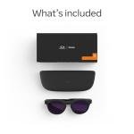 Oakley Meta HSTN, Black | Smart AI Glasses for Men, Women - Performance for Sports, Athletes — Camera, Audio, Video — 8 Hour Battery — 3K HD Resolution — Amethyst Transitions® Lenses