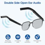 LVTEL Bluetooth Smart Glasses with Photochromic Lenses