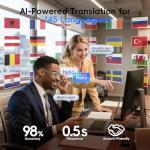 GetD AI Smart Glasses with Real-Time Translation