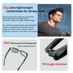 AI Smart Glasses with 8MP Camera and Voice Assistant