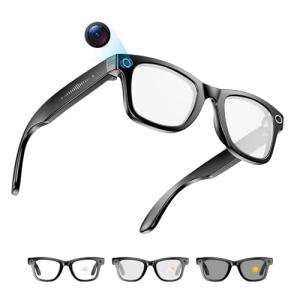 Smart AI Glasses with 8MP Camera and Bluetooth