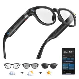 4K AI Smart Glasses with Bluetooth & Translator