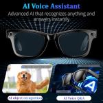 KWENRUN AI Smart Glasses with 8MP Camera