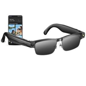 AI Smart Glasses with 8MP Camera and Bluetooth