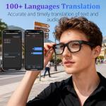 KWENRUN AI Smart Glasses with 8MP Camera