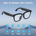 8MP Smart Glasses with AI and Color-Changing Lenses