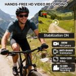 HD Smart Glasses with Camera and Bluetooth Audio