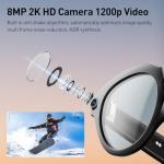 AI Smart Glasses with 2K Camera and Voice Assistant
