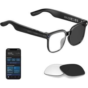Tulbeys AI Smart Glasses with 8MP Camera
