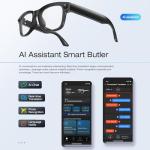 XHABXKP 4K AI Smart Glasses with Audio