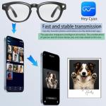 ROZEUS AI Smart Glasses: 4K Camera and Translator