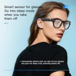 4K AI Smart Glasses with Bluetooth & Translator