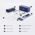 Dymesty Titanium Smart Glasses with AI Features