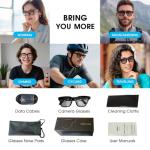 8MP Smart Glasses with AI and Color-Changing Lenses