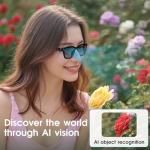 8MP Smart Glasses with AI and Color-Changing Lenses