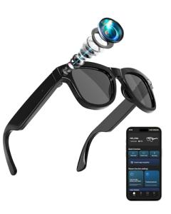 Coucur 4-in-1 AI Smart Glasses with HD Camera