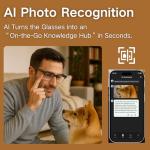 nexlenz Smart Glasses with 8MP Camera and Audio