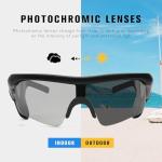 Bluetooth Photochromic Smart Glasses for Sports