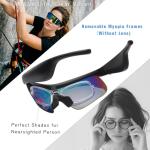 Bluetooth Photochromic Smart Glasses for Sports