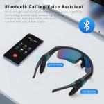 Bluetooth Photochromic Smart Glasses for Sports