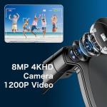 TOONEWABLE AI Smart Glasses with 4K Camera