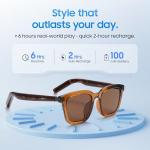 LIMU Gen 5 AI Smart Glasses with Bluetooth Speakers