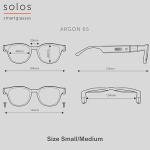 SOLOS AirGo 3 Smart Glasses - Flare Black