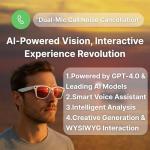 Nexlenz Smart Glasses with 8MP Camera and AI