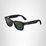 Meta Ray-Ban Wayfarer Smart Glasses - Black/Green