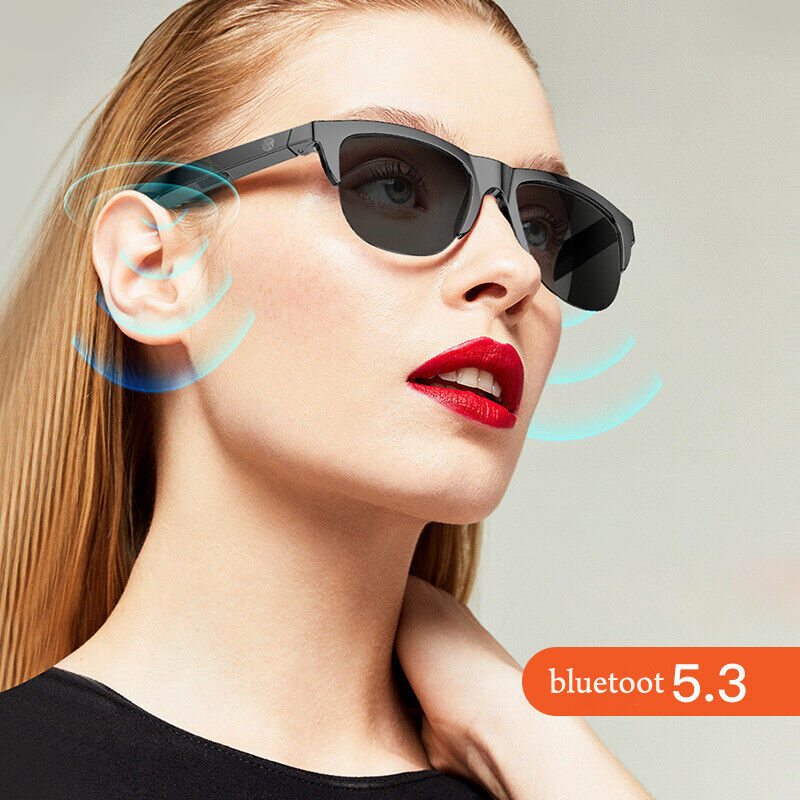 Bluetooth 5.3 Wireless Smart Sunglasses with Polarized Lenses