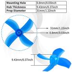 4 Pack Coreless Motors for Mini FPV Drones