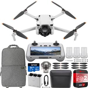 DJI Mini 3 4K Drone with Smart Controller & Accessories