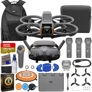 DJI Avata 2 FPV Drone with Fly More Combo