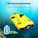 Mini Underwater Drone with 4K Camera and Remote