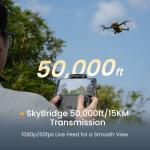 SKYROVER X1 Fly More Combo 4K Drone