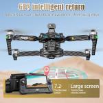 4K Camera Drone with Touchscreen Remote, GPS