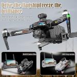 4K Camera Drone with Touchscreen Remote, GPS