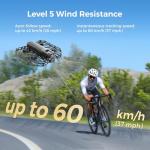 HOVERAir X1 PROMAX 8K Drone with Camera, Foldable Action Flying Camera with 42 KM/H Follow Speed, 10+ Fully Automatic Flight Modes, Fly Anywhere with OmniTerrain, SmoothCapture 2.0(Cycling Combo)