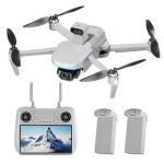 45%CODE Bingchat Touch Screen Remote Drones with Camera for Adults 4k, Obstacle Avoidance for Beginners, 3 Axis Gimbal for Photography, 19000FT Long Control, GPS Follow Me, Auto Return, Cool Flash Lights, 70 Mins Long Flight, 50x Zoom