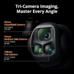 DJI Mavic 4 Pro Drone with 512GB Creator Combo – 6K60 HDR, 100MP, 51-Min Max Flight Time, 18.6-Mile Range, Omnidirectional Avoidance Bundle with RC Pro 2 Remote Controller, 3 Batteries, 128GB Memory, Parallel Charging Hub, Backpack, CPS 2 Year Warranty + More