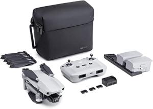 DJI Mavic Air 2 Fly More Combo & Auto-Activated DJI Care Refresh Bundle-Drone Quadcopter UAV with 48MP Camera 4K Video 1/2" CMOS Sensor 3-Axis Gimbal 34min Flight Time ActiveTrack 3.0, Gray (Renewed)