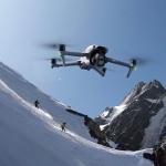 DJI Air 3S (RC-N3), Drone with Camera 4K, Dual-Camera Drone with 1" CMOS Wide-Angle Camera, 4K/60fps HDR Video & 14 Stops of Dynamic Range, 45-Min Max Flight Time, 20km Transmission Range